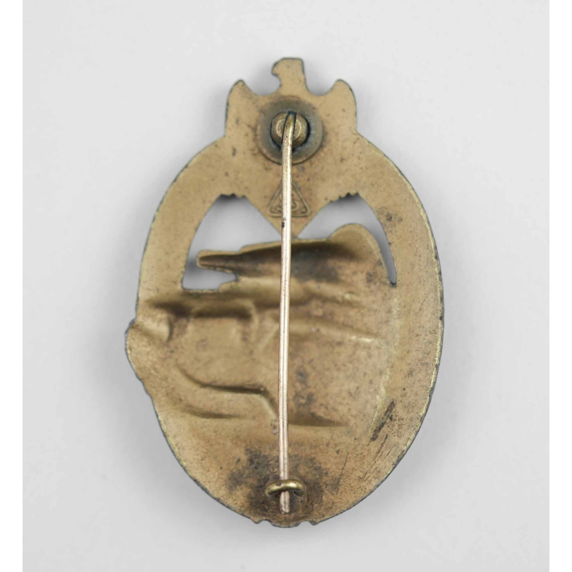 Panzerkampfabzeichen in Bronze Herst. 'AS' im Dreieck — image 4