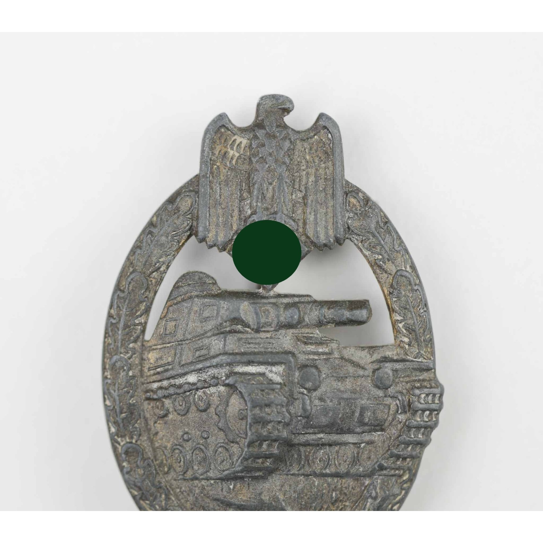 Panzerkampfabzeichen in Bronze Karl Wurster — image 2