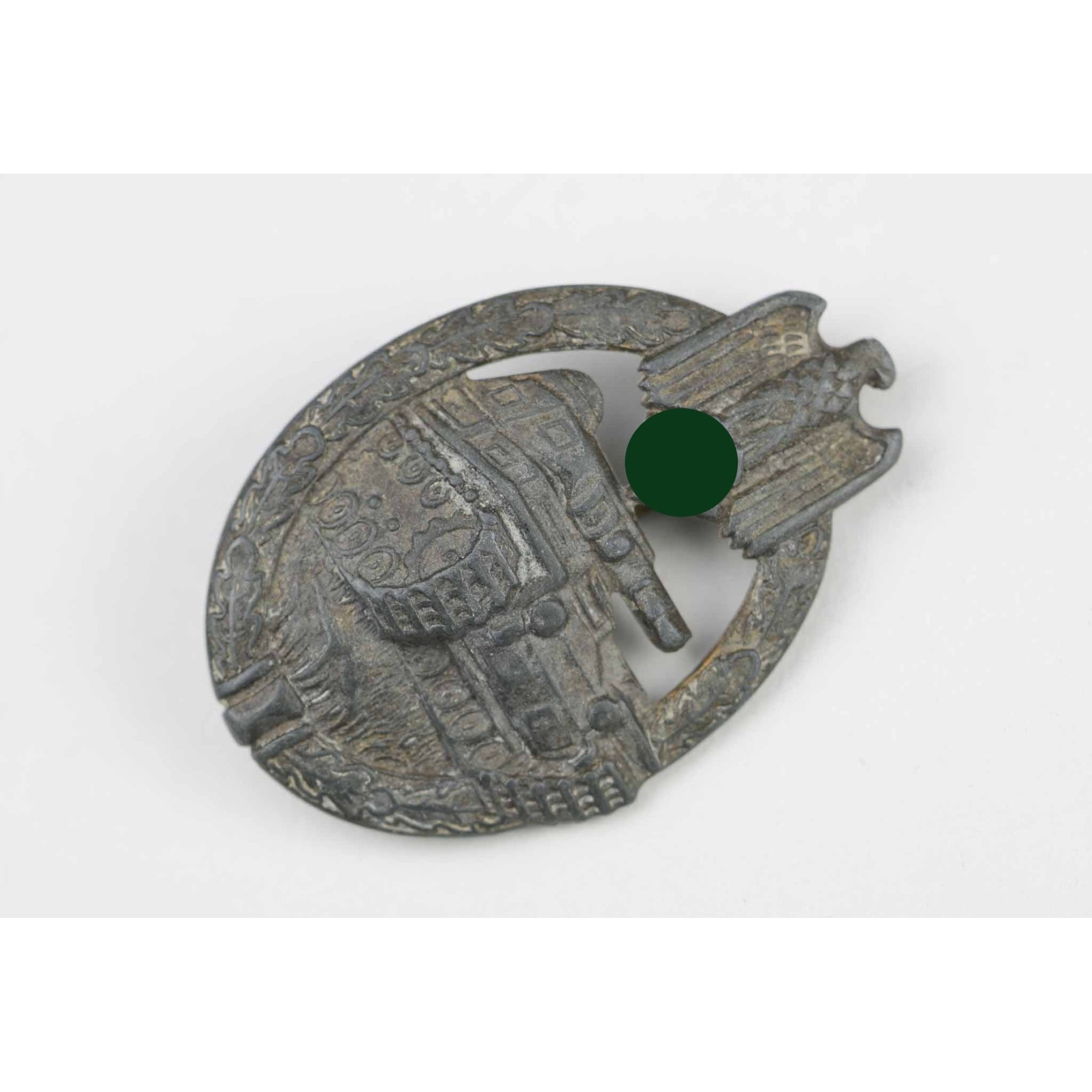 Panzerkampfabzeichen in Bronze Karl Wurster — image 3