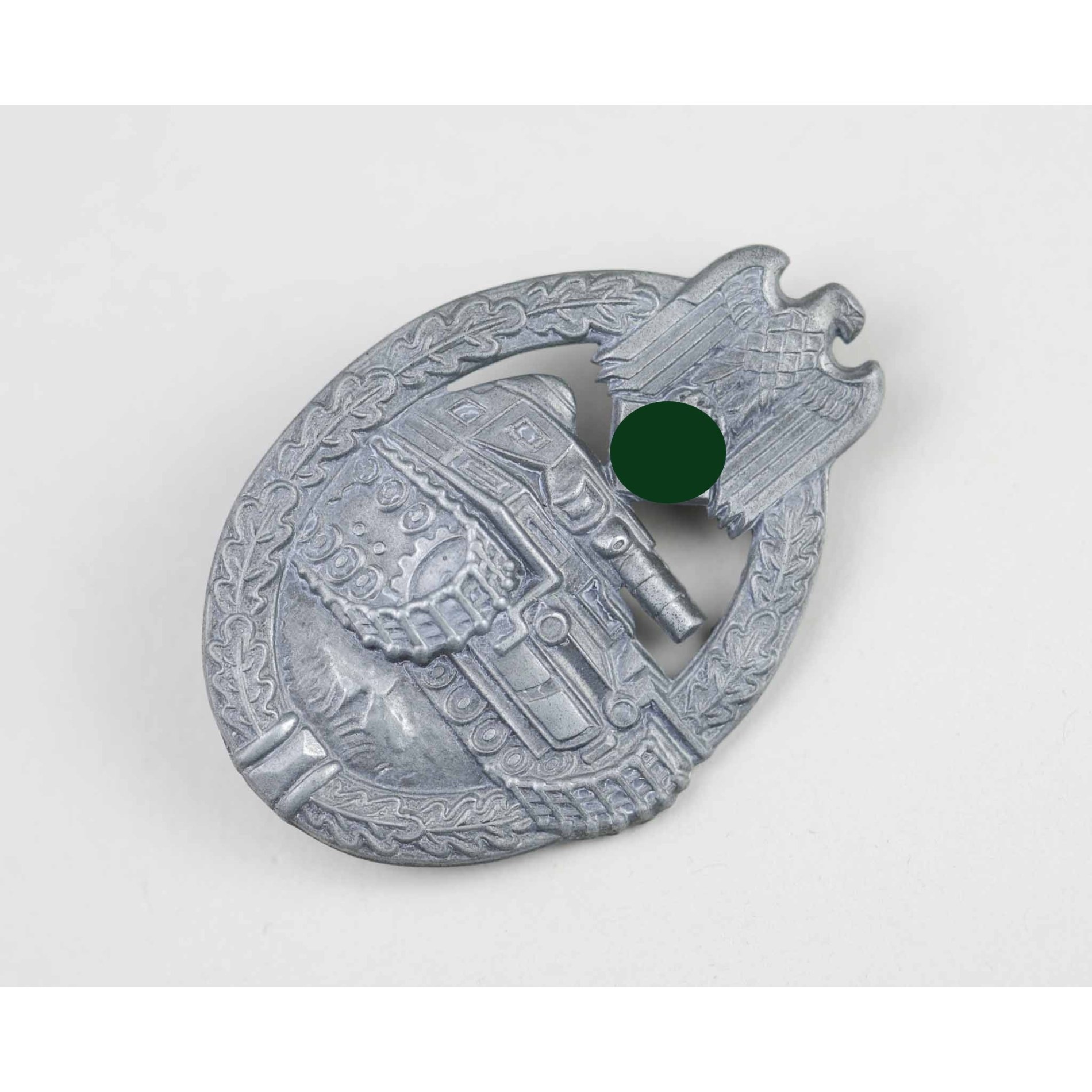 Panzerkampfabzeichen in Silber Wiedmann 'ÜÜ' — image 3