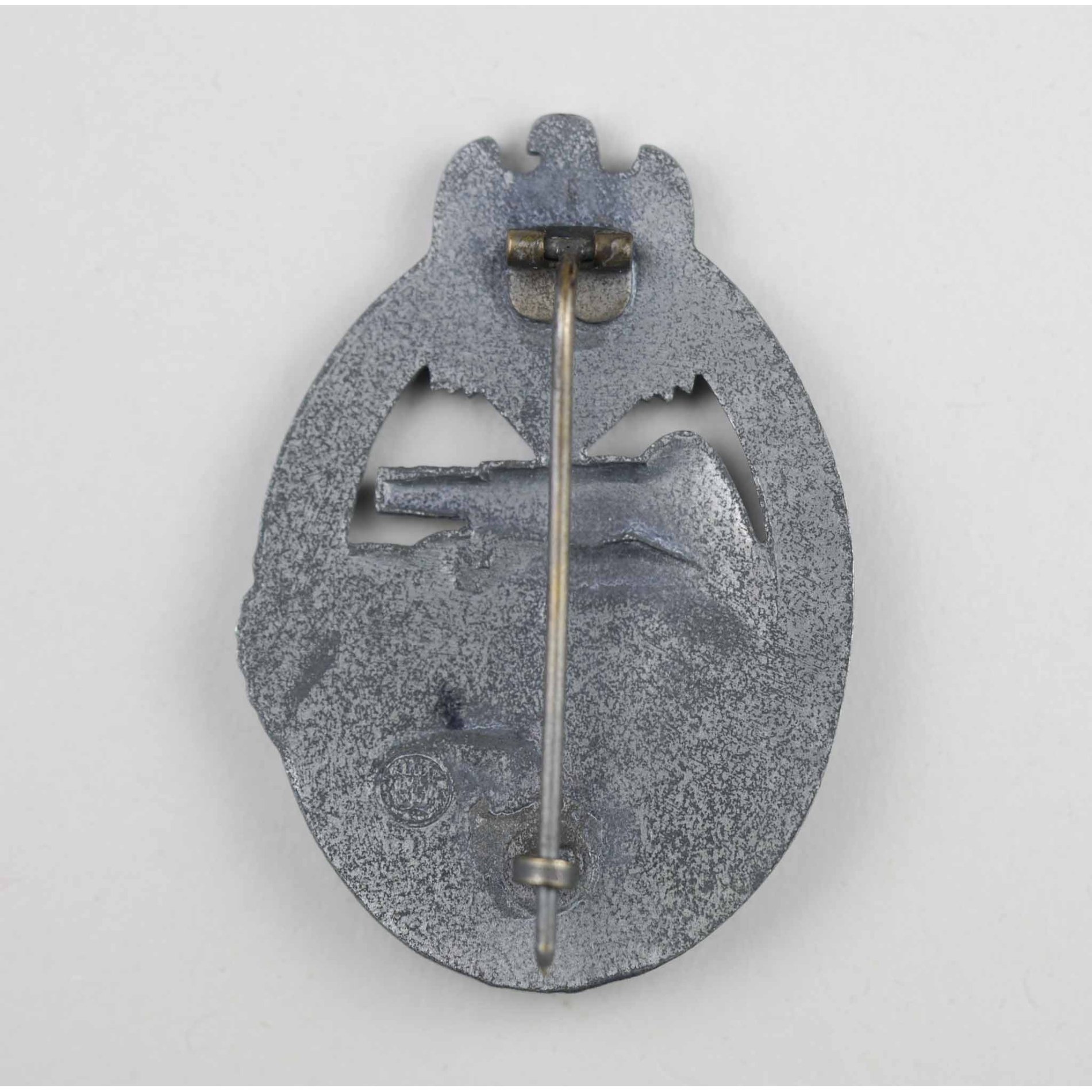 Panzerkampfabzeichen in Silber Wiedmann 'ÜÜ' — image 4