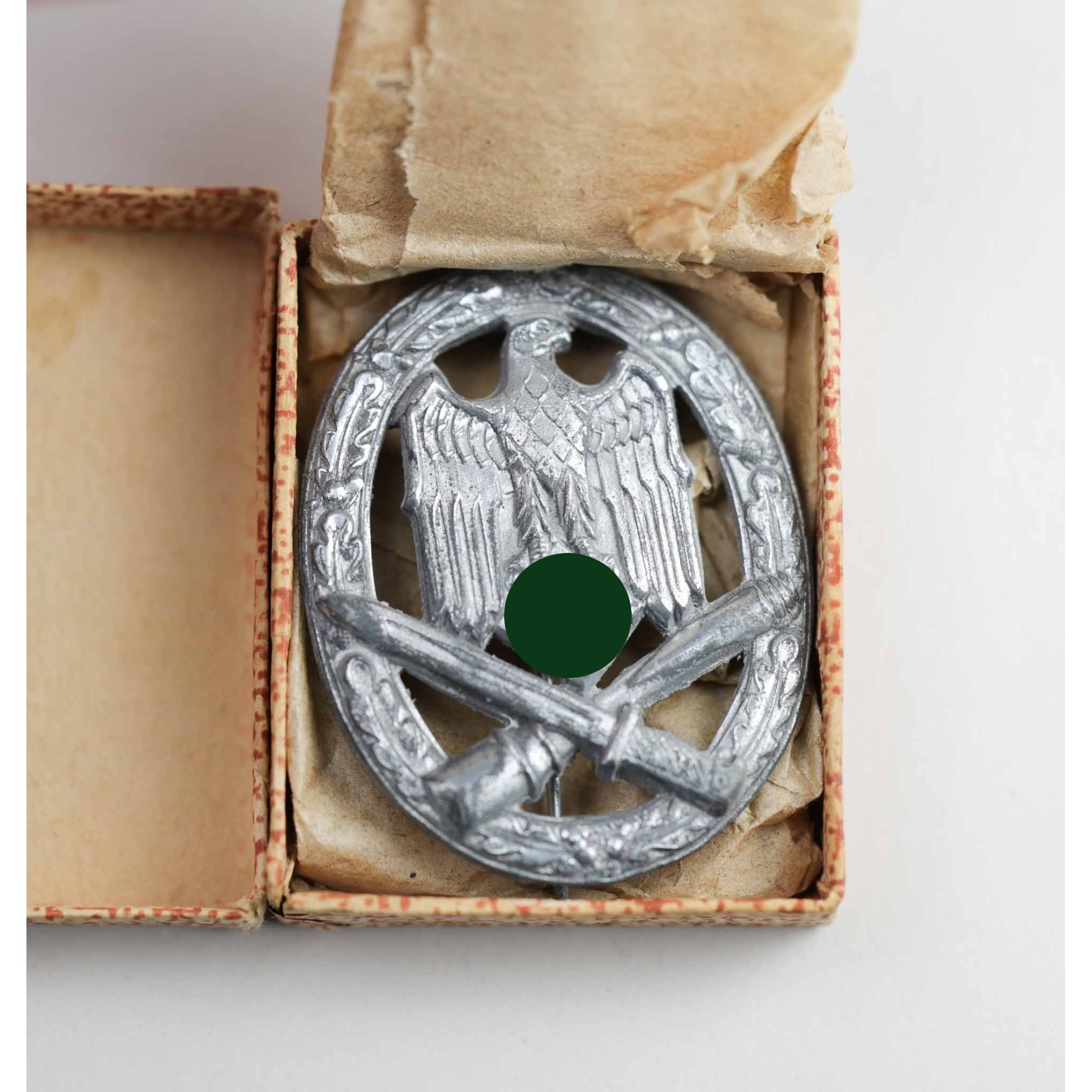 Allgemeines Sturmabzeichen in Silber in Verkaufsschachtel Zustand 1 MINT — image 6