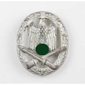 Allgemeines Sturmabzeichen in Silber sog. 'halbmond Variante' Zustand 1