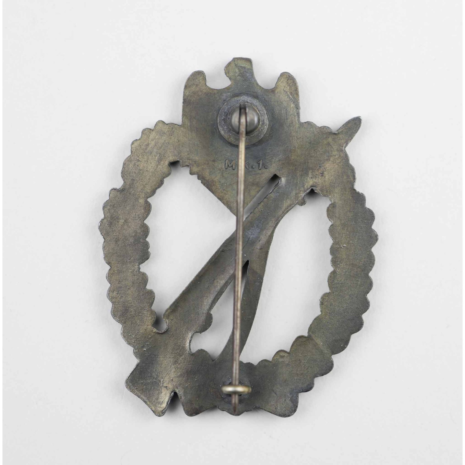 Infanterie Sturmabzeichen in Bronze 'M.K.1.' im Zustand 1 MINT — image 3