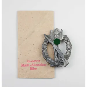 Infanterie Sturmabzeichen in Silber R.S. in Tüte, selten!