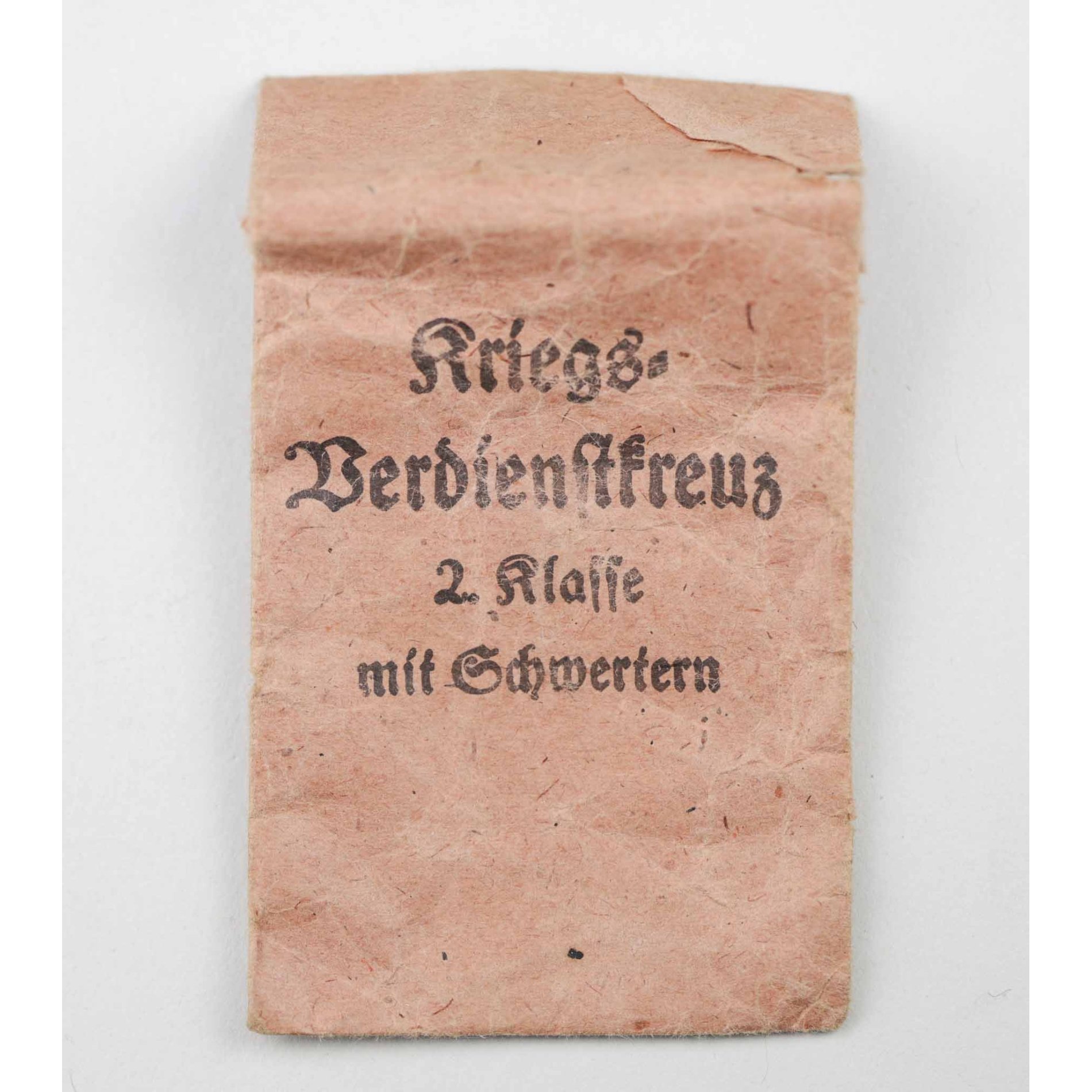 Kriegsverdienstkreuz 2.Klasse mit Schwertern in Verleihungstüte F.& Barth — image 4