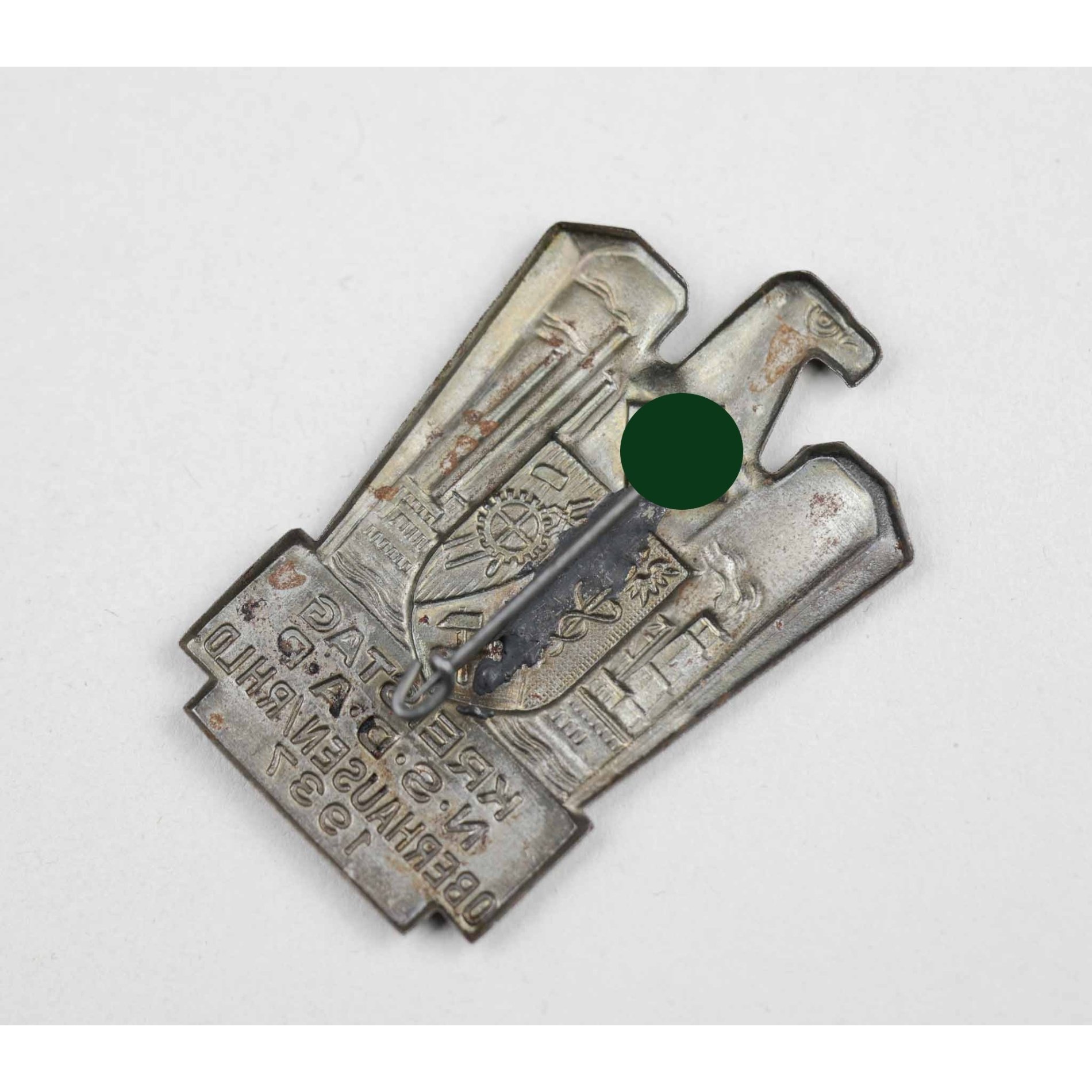 NSDAP Abzeichen 'Kreistag NSDAP Oberhausen/RHLD 1937' — image 2