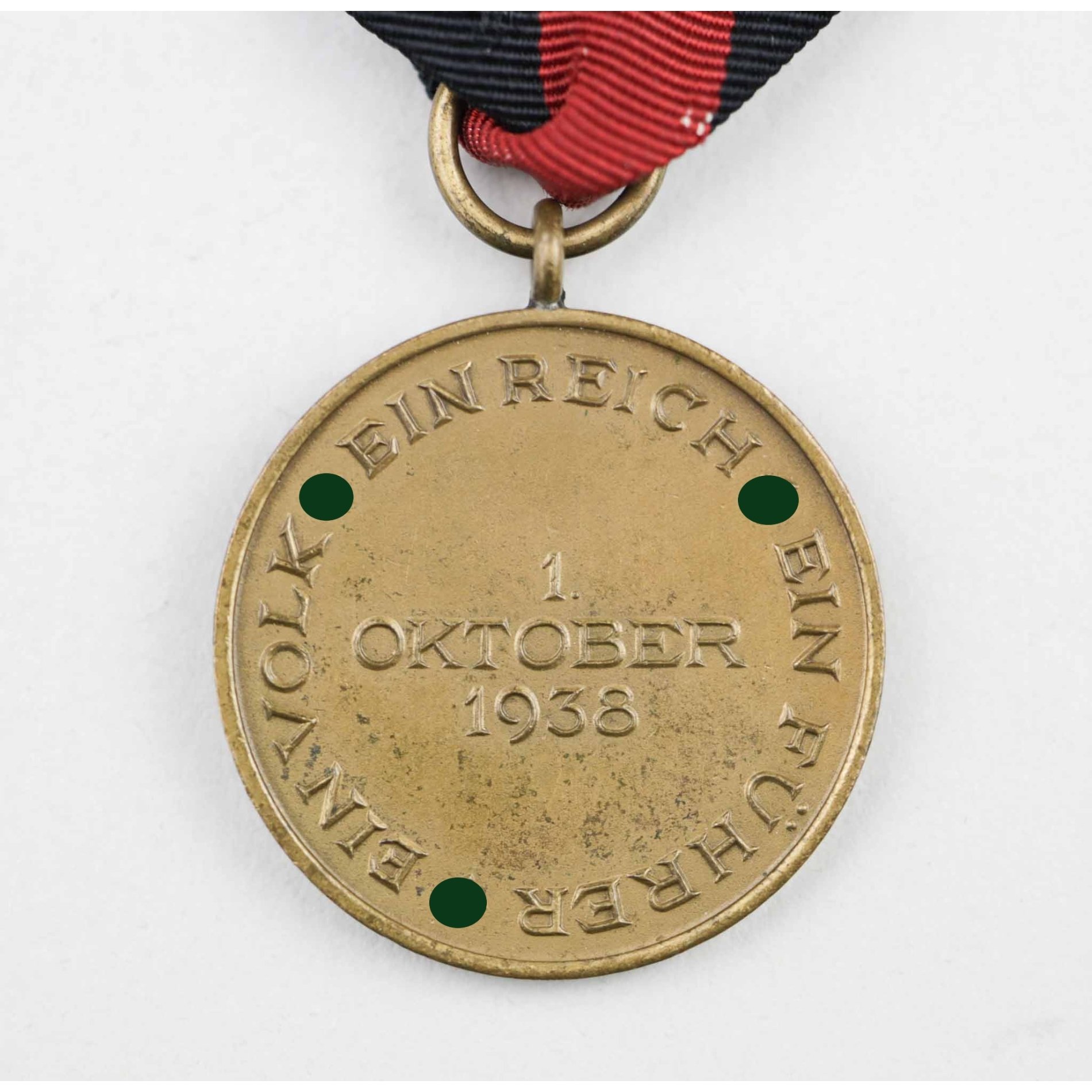 Medaille Zur Erinnerung An Den 1. Oktober 1938 — image 2