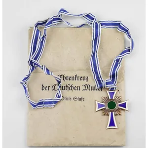 Ehrenkreuz der Deutschen Mutter Mutterkreuz in Bronze mit Verleihungstüte Sohni, …