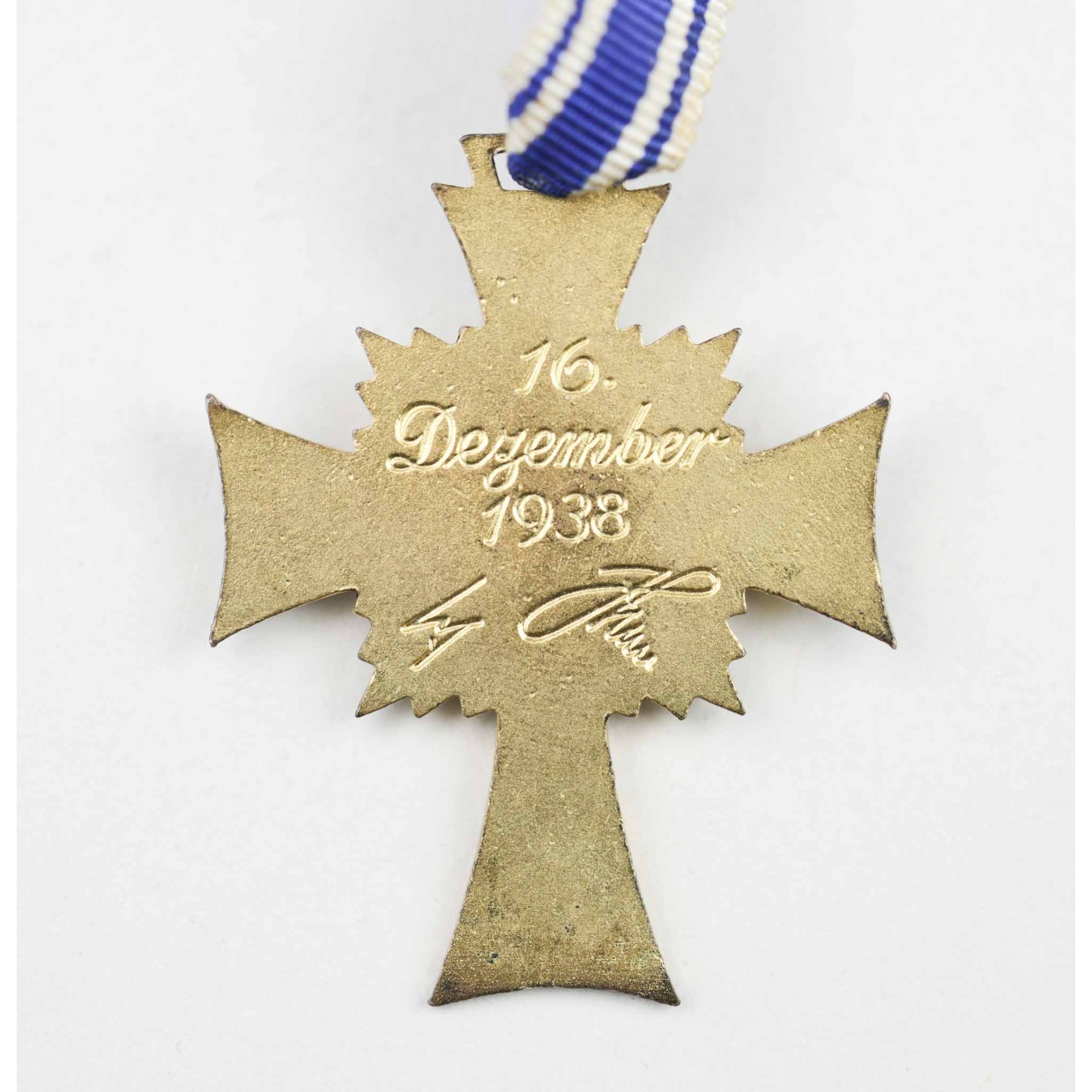 Ehrenkreuz Der Deutschen Mutter Mutterkreuz in Gold — image 3
