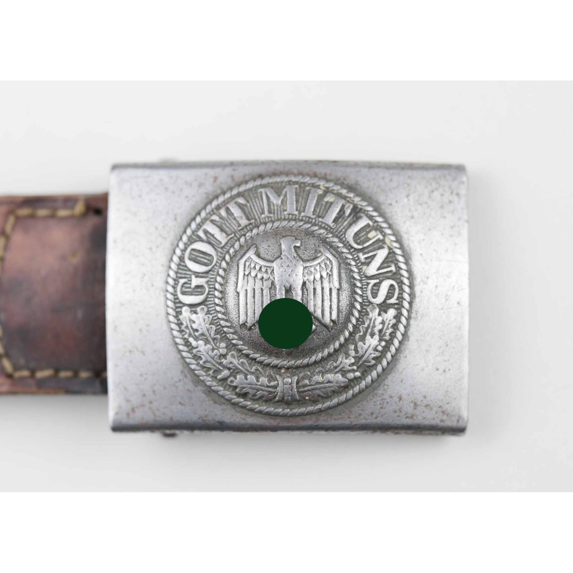 Wehrmacht Heer Koppelschloss für Mannschaften N&H 1940 — image 2