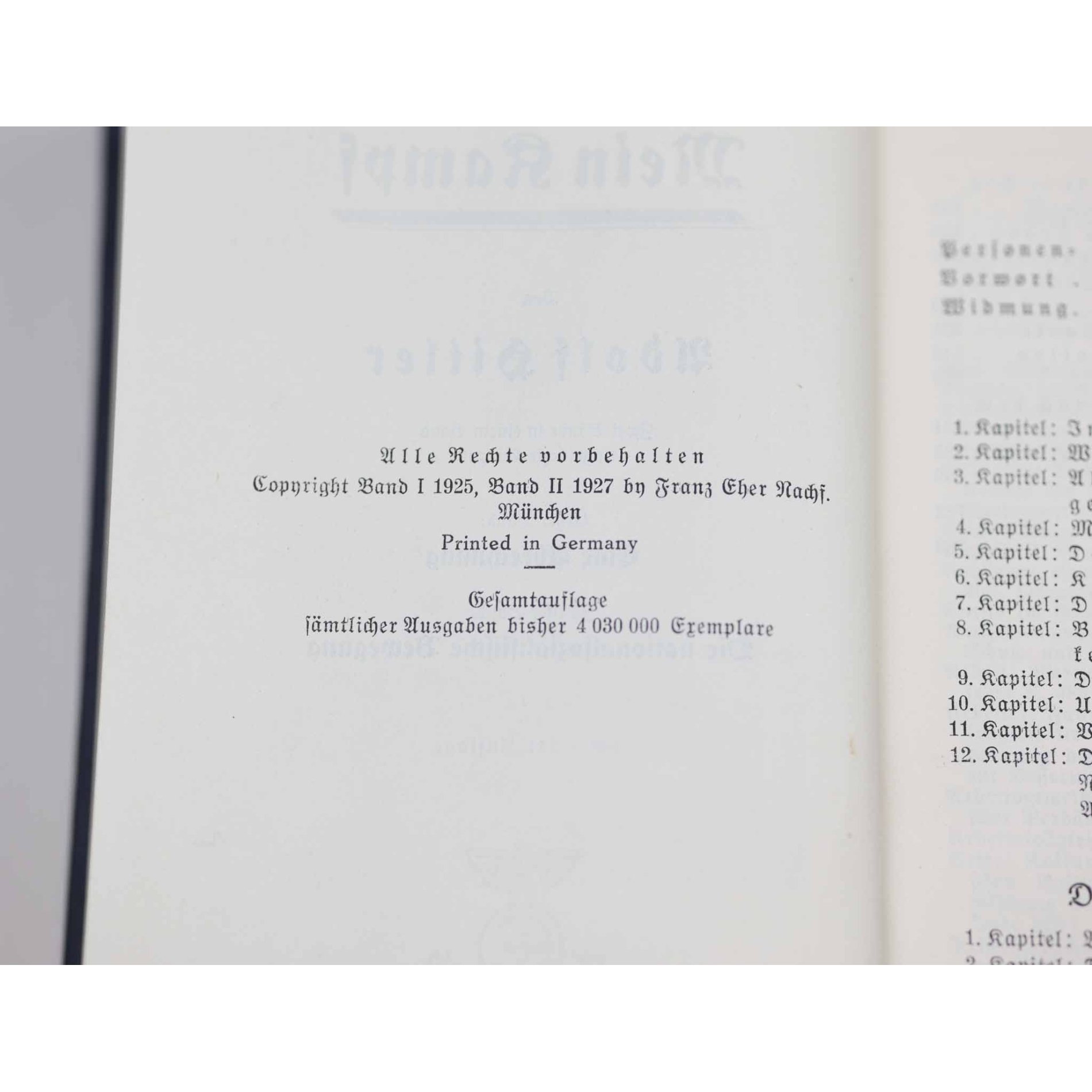 'MK' Volksausgabe Ausgabe von 1938 mit Weihnachtswidmung — image 4