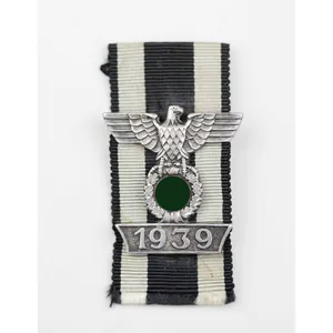 Wiederholungsspange zum Eisernen Kreuz 2.Klasse 1914 C.E Juncker, selten!