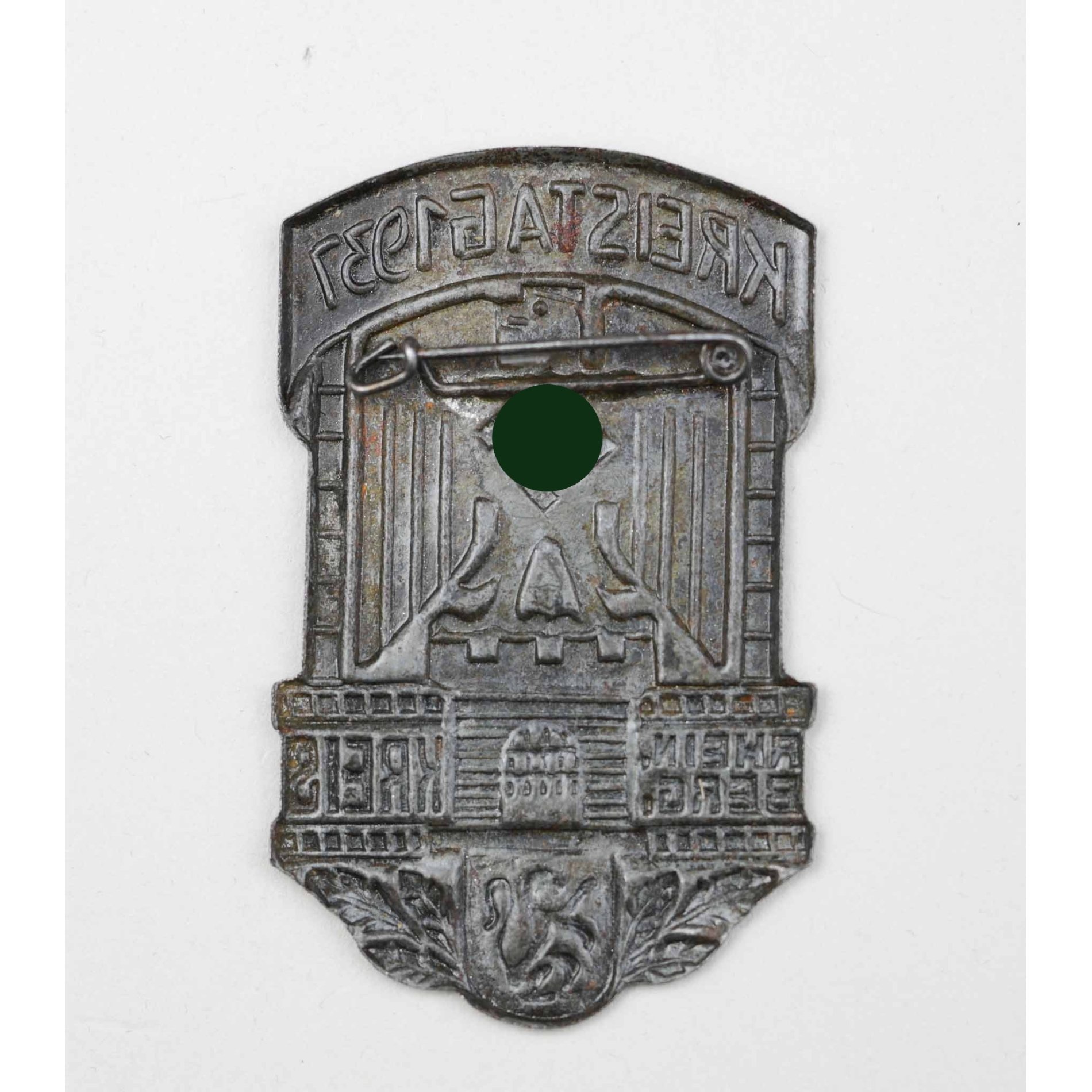 NSDAP Kreistag Abzeichen 1937 Kreis Rheinberg — image 2