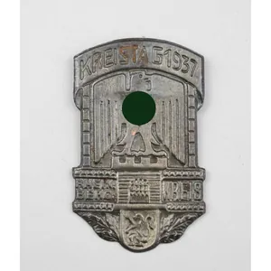 NSDAP Kreistag Abzeichen 1937 Kreis Rheinberg