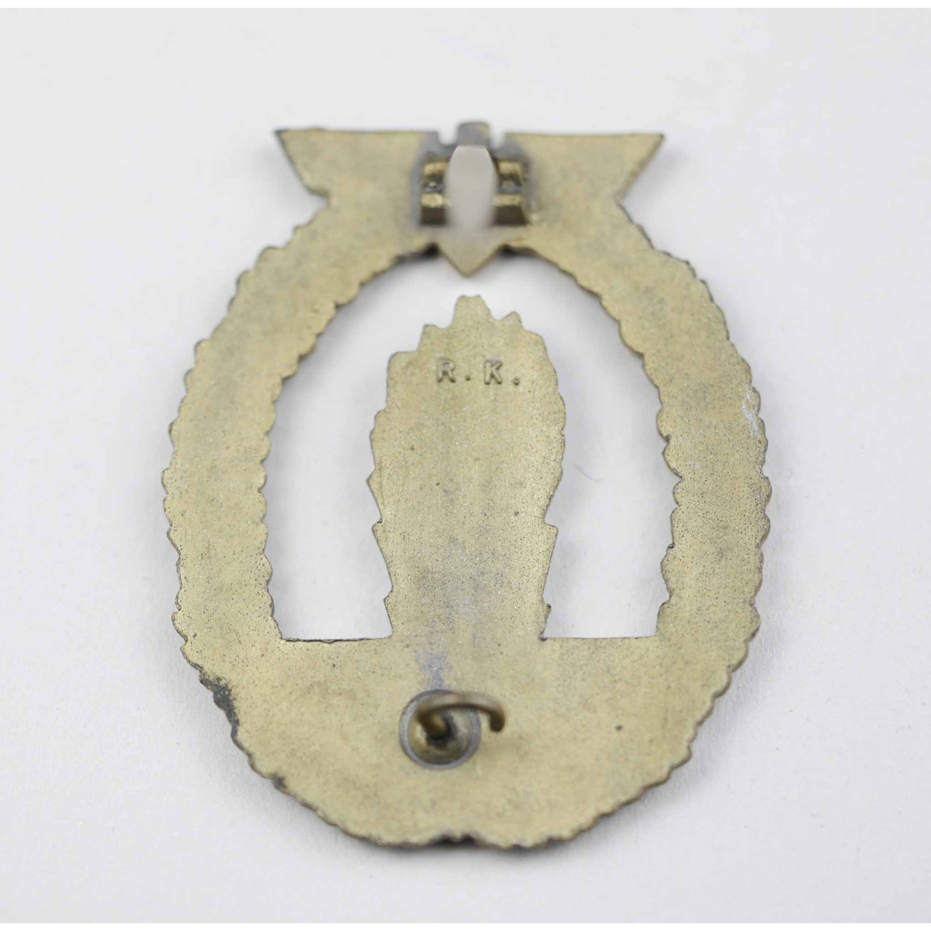 Minensucher Kriegsabzeichen mit Hersteller R.K Rudolf Karneth Zustand 1 — image 4