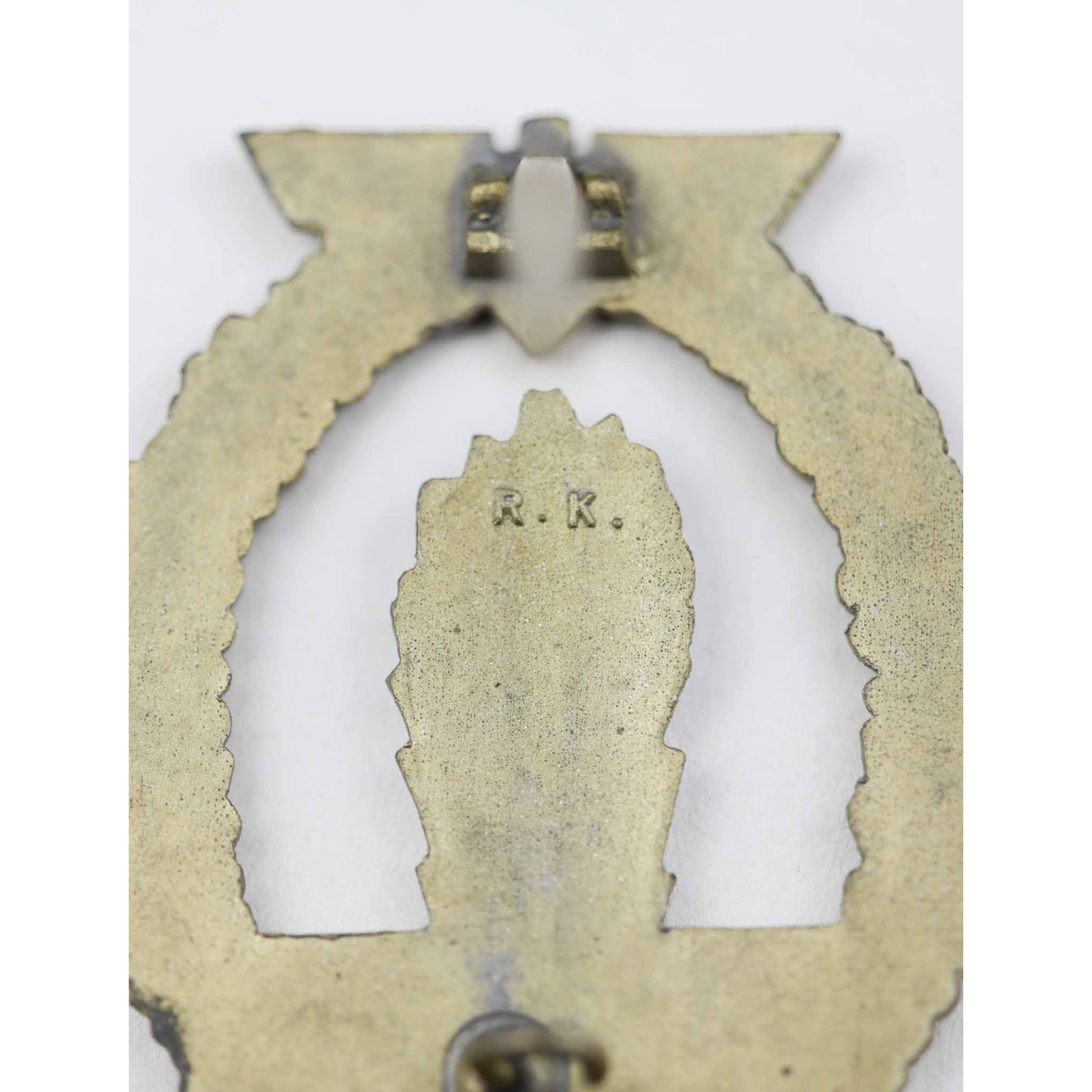 Minensucher Kriegsabzeichen mit Hersteller R.K Rudolf Karneth Zustand 1 — image 5