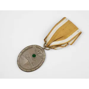 Deutsches Schutzwall-Ehrenzeichen Westwall Medaille am Band