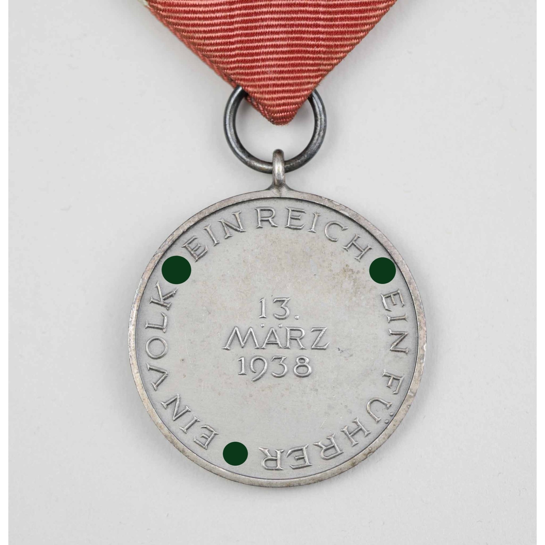 Anschluss Medaille Österreich, Zur Erinnerung An Den 13.März 1938 — image 3