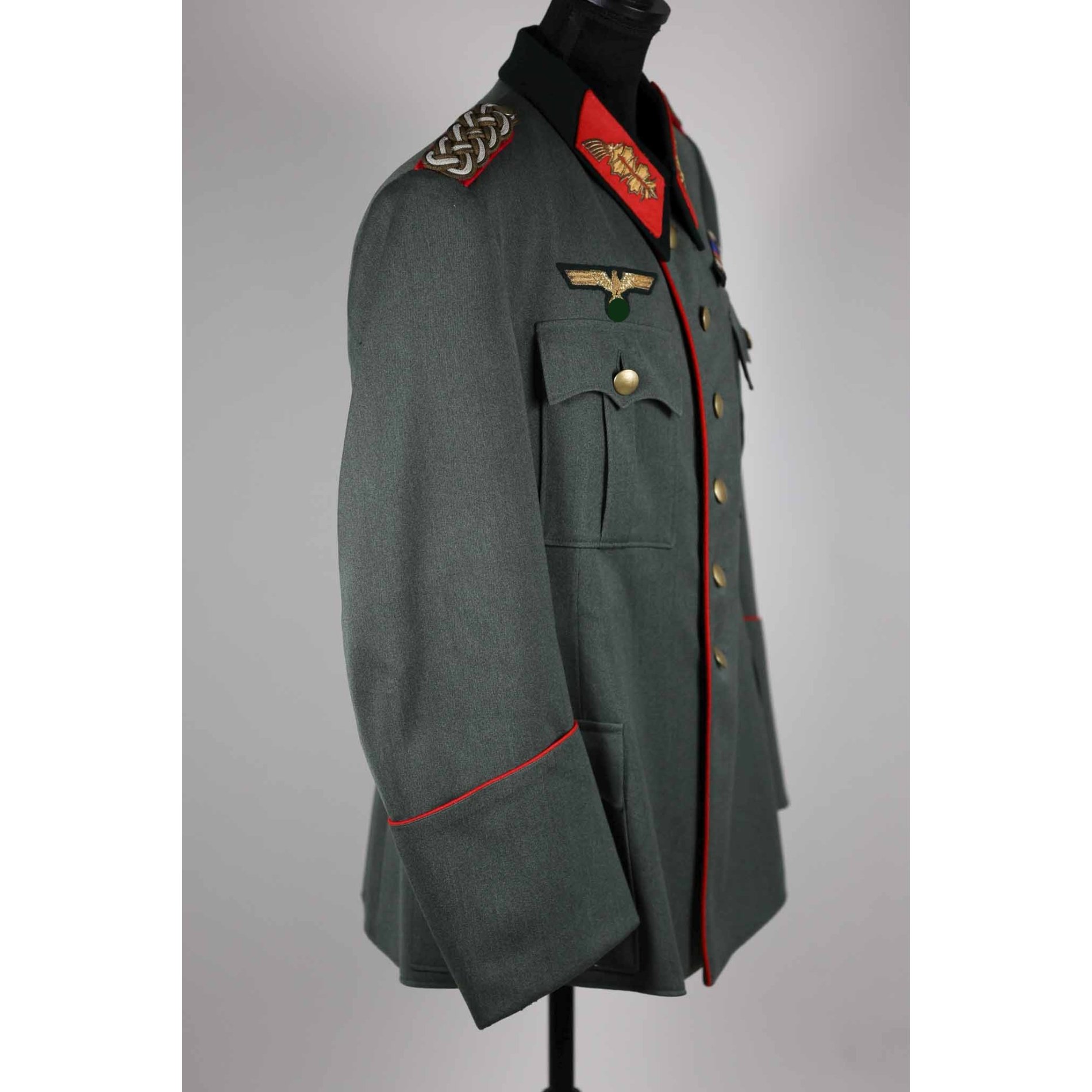 Wehrmacht Heer Feldbluse vom Generalmajor mit Feldspange Zustand 1- — image 10