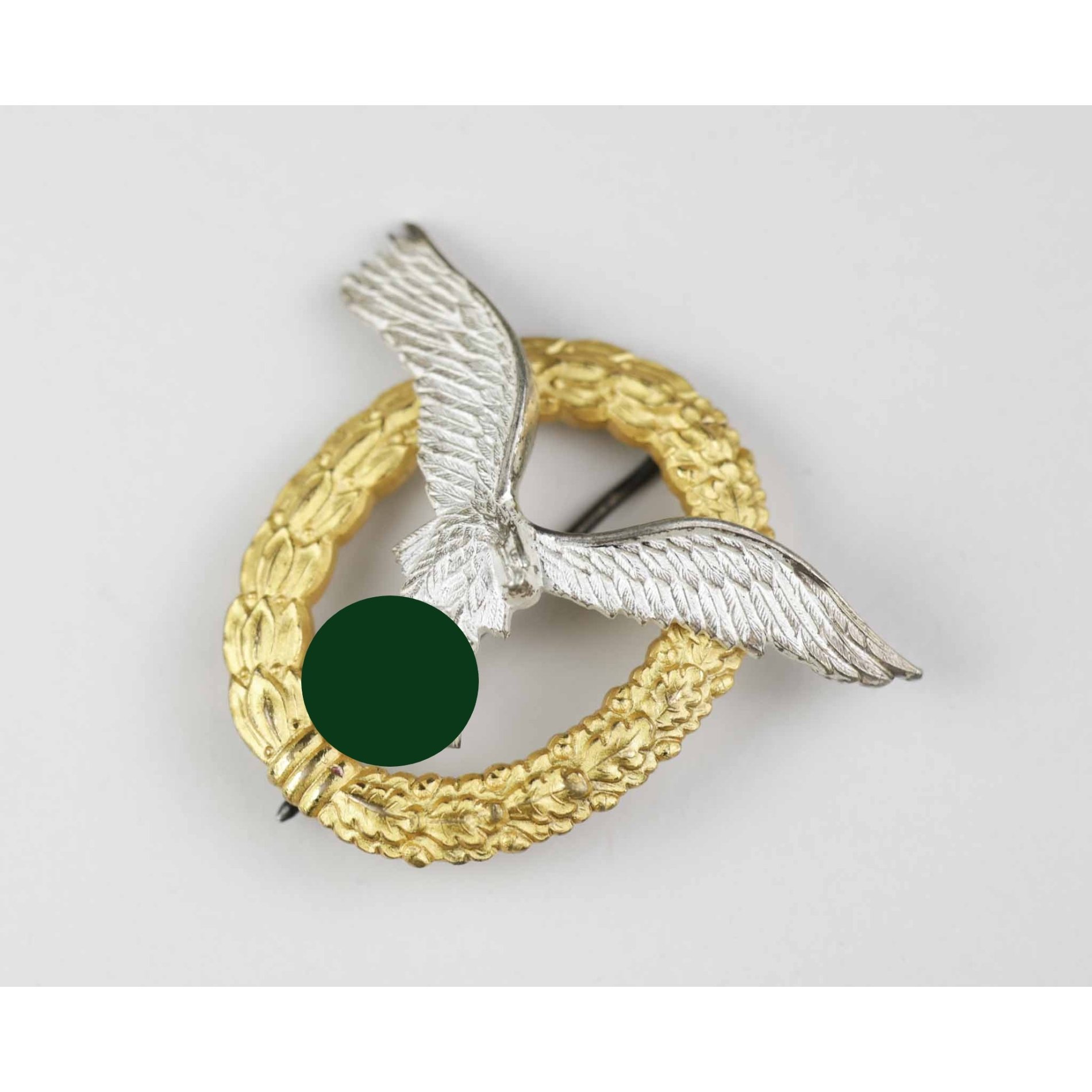 Gemeinsames Flugzeugführer u. Beobachterabzeichen FLL (Referenzstück aus dem Fachbuch) Zustand 1! — image 2