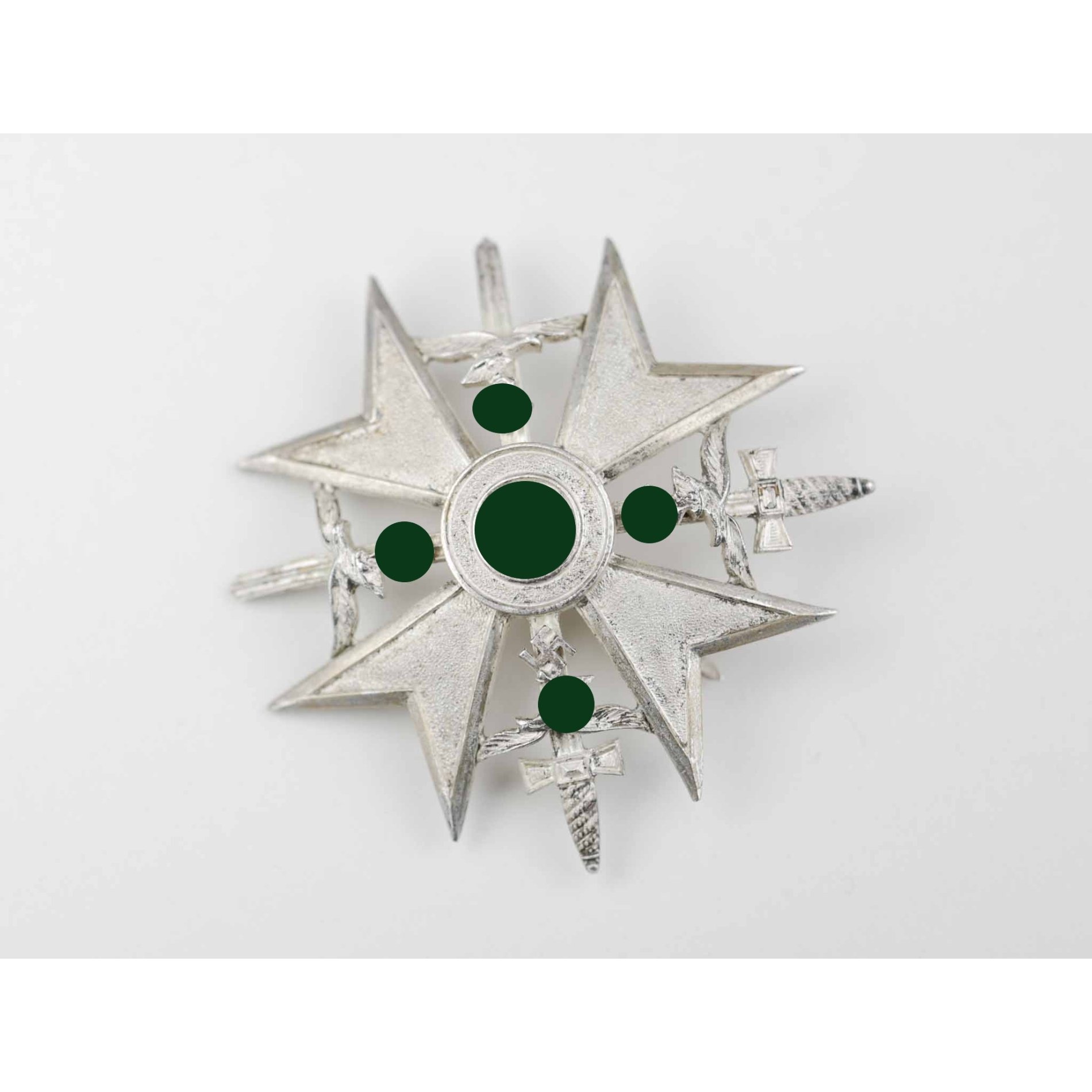 Spanienkreuz in Silber mit Schwertern W.Deumer — image 2