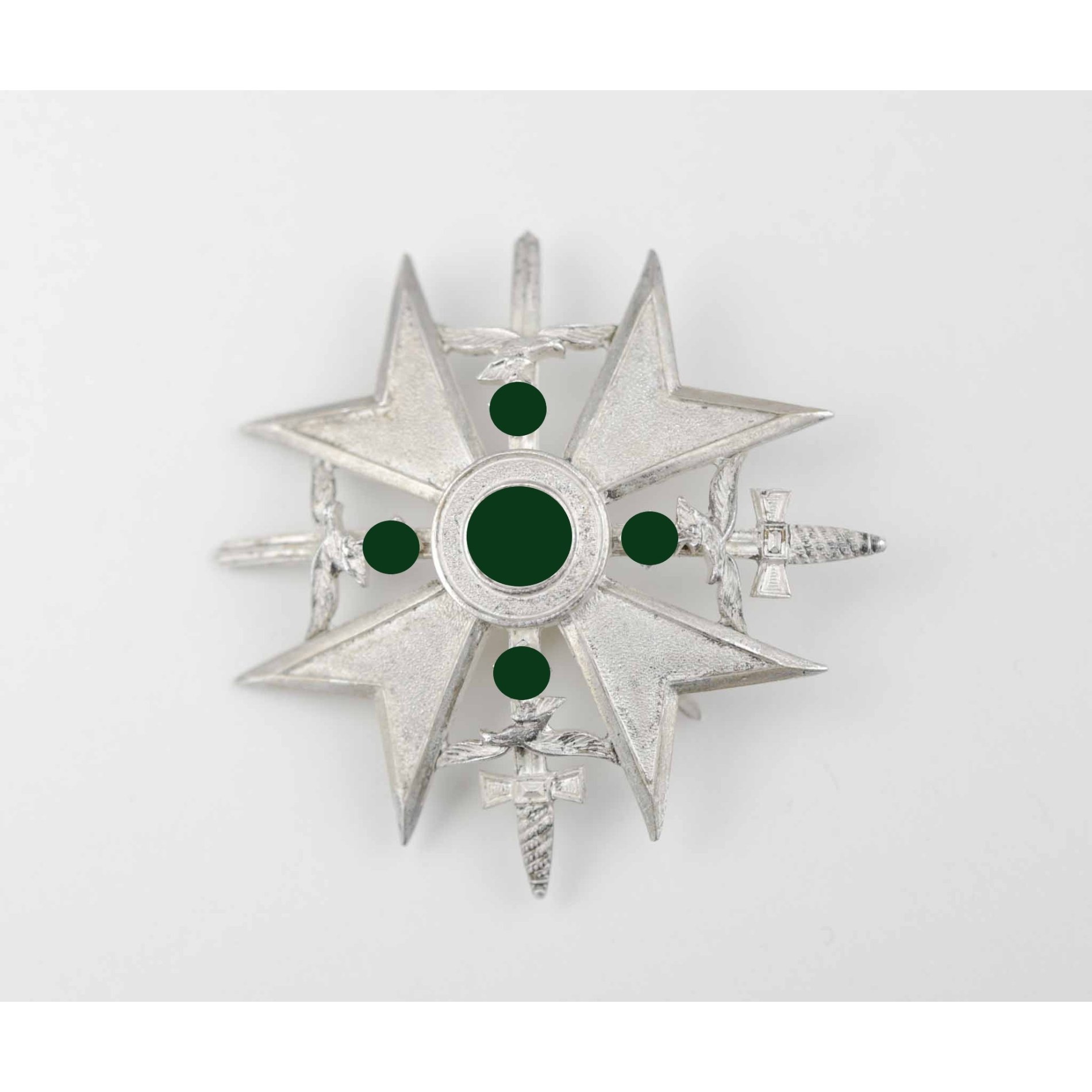 Spanienkreuz in Silber mit Schwertern W.Deumer — image 3