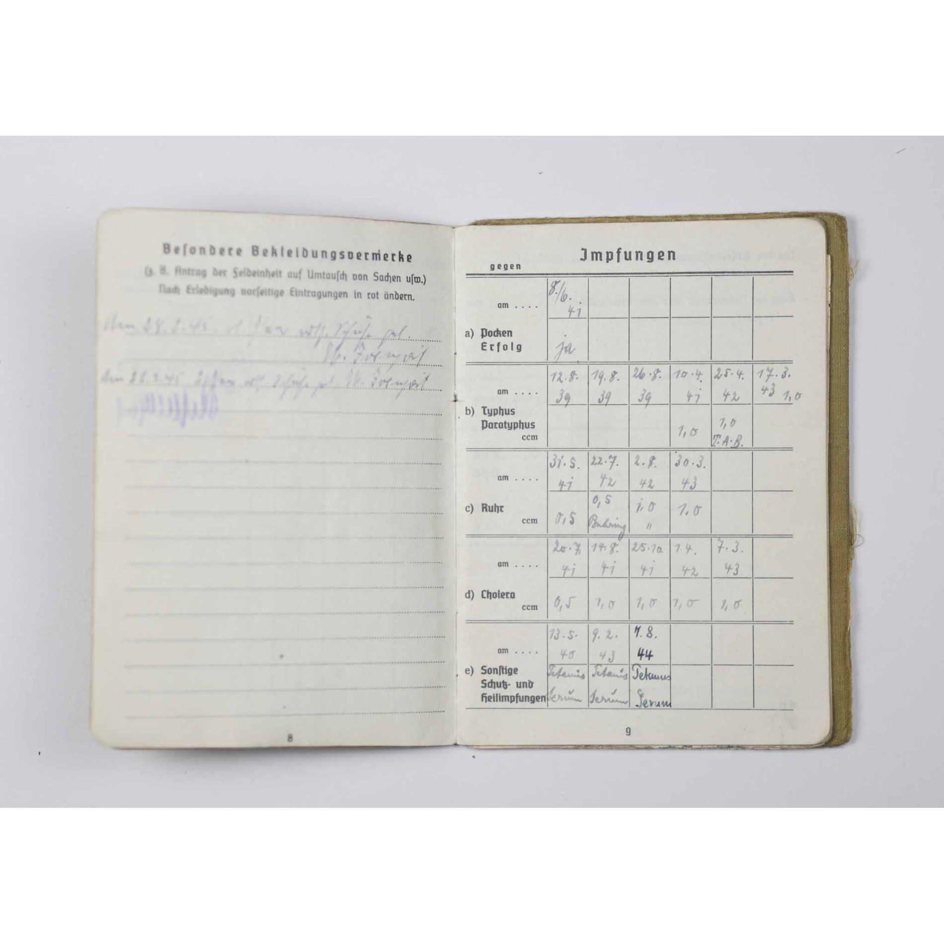 Panzer Soldbuch (DK-Träger) mit Eintrag Panzerkampfabzeichen III. Stufe (Einsatzzahl 25) Pz.Rgt. 27 (Ostfront) — image 11