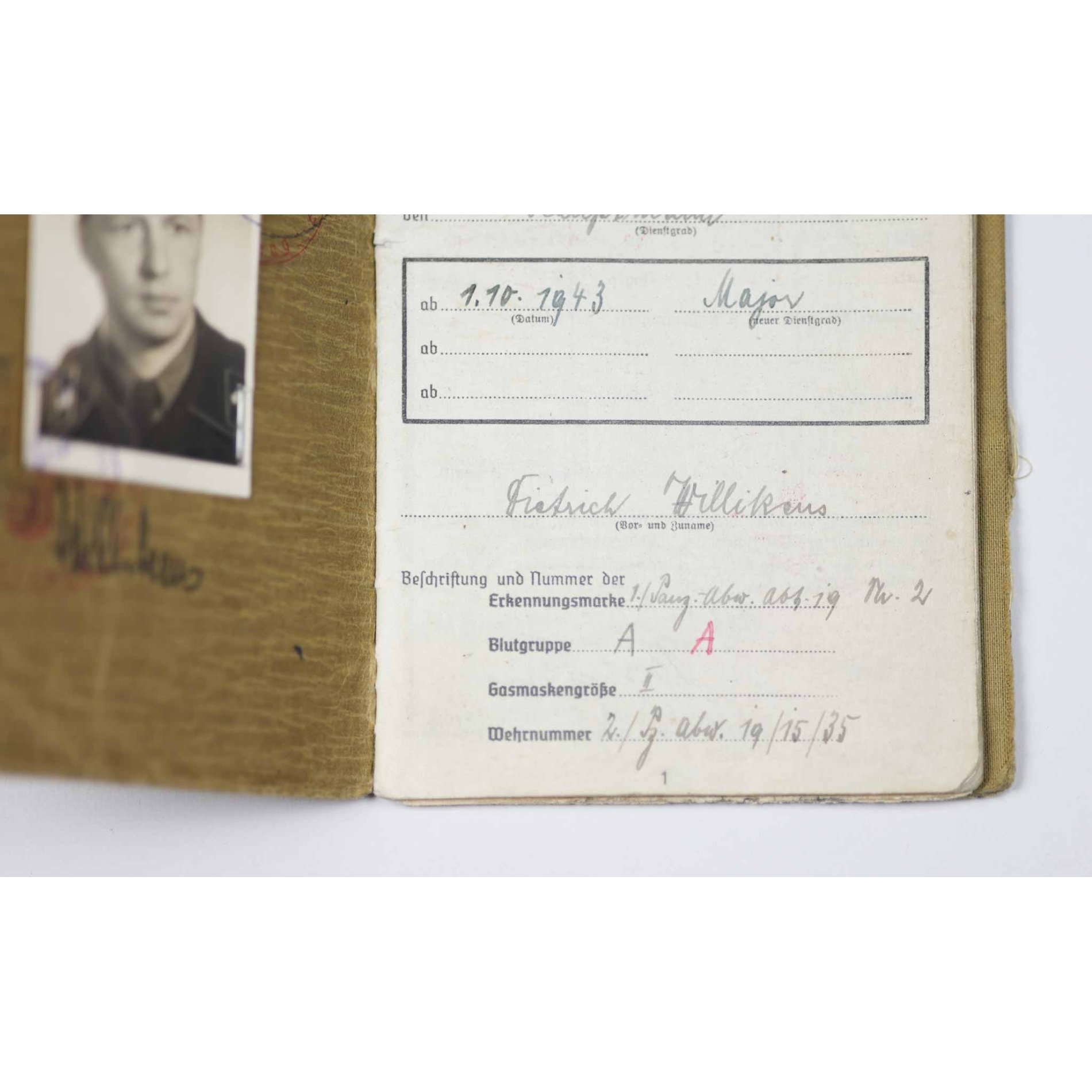 Panzer Soldbuch (DK-Träger) mit Eintrag Panzerkampfabzeichen III. Stufe (Einsatzzahl 25) Pz.Rgt. 27 (Ostfront) — image 4