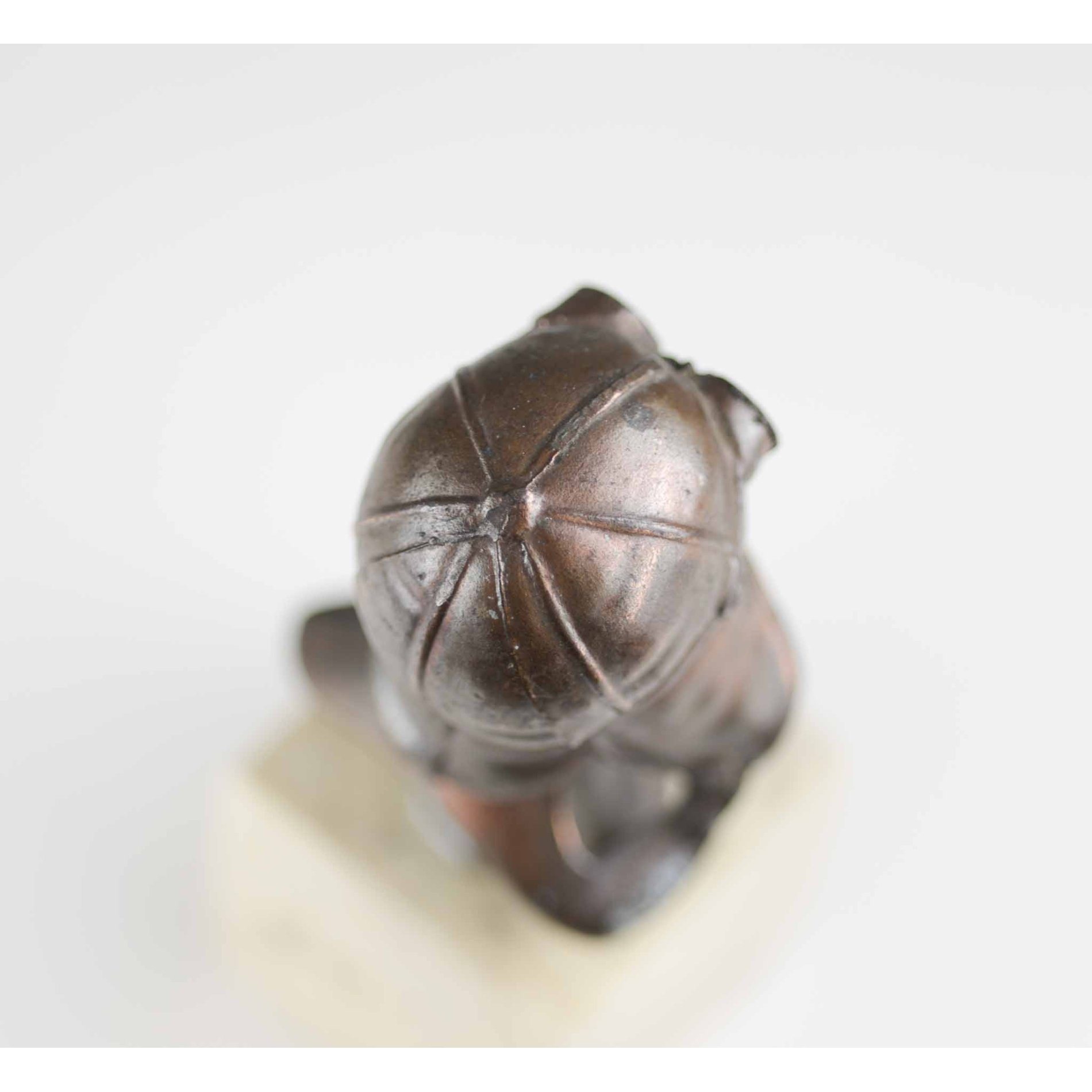 1.Weltkrieg Fliegerskulptur Pilot mit Fliegerhaube — image 7