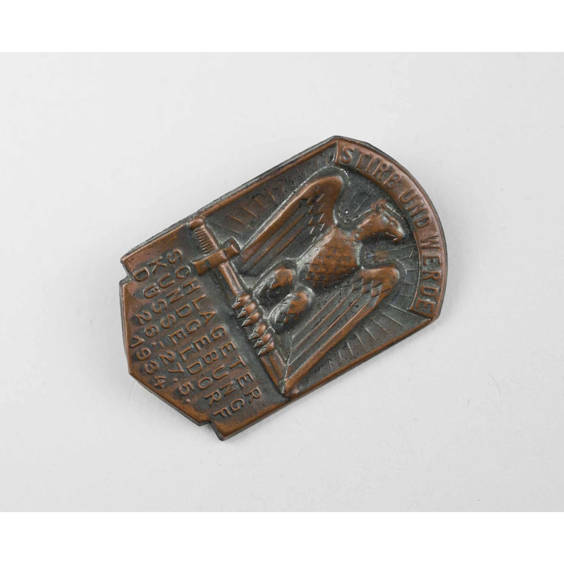 3. Reich Abzeichen Schlageter Kundgebung Düsseldorf 1934 — image 2