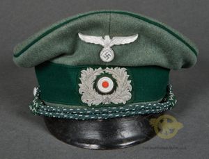 Third Reich Land Customs Officials Visor Cap