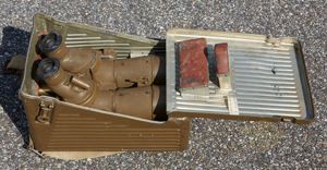 WWII Japanese Type 94 Binoculars in Original Metal Case