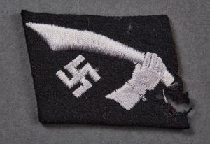 German WWII 13th Waffen Mountain SS 'Handschar' Division Collar Tab