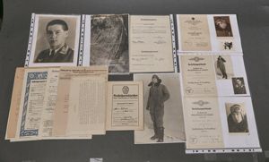 Large Document and Picture Grouping for Luftwaffe Air Gunner/Honor Goblet …