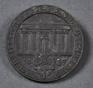 German WWII NSKOV National Meeting 1937 Award