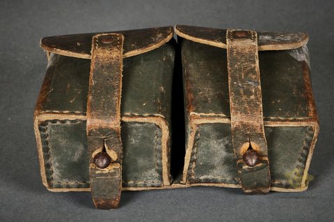 Italian WWII M1907 Rifle part Cartridge Pouch — image 4