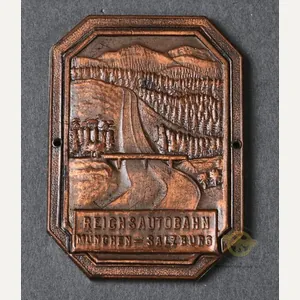 Small 'Reichsautobahn' Plaque