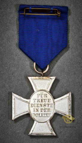 German WWII Police Long Service Award for 18 Years — image 2