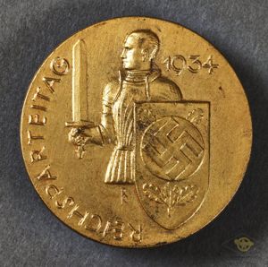 1934 NSDAP Reich Party Day Badge