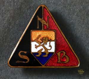 NSB (Dutch National Socialist Organization) Membership Pin
