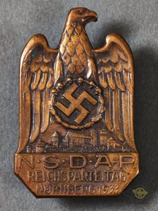 NSDAP Reichsparteitag Nürnberg 1933 Tinnie