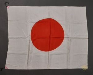 Veteran Family Acquired Japanese Hinomaru 'Meatball' Flag
