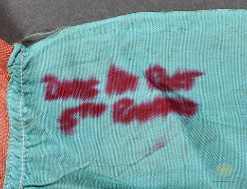 Veteran Bring Back Vietnam War Trophy Vietcong Flag — image 5