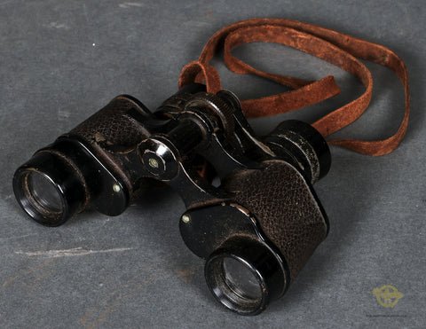 WWII Japanese Field Binoculars, 6 x 24, with Original Case — image 4