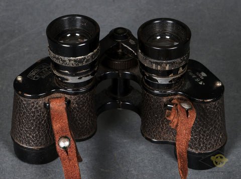 WWII Japanese Field Binoculars, 6 x 24, with Original Case — image 5