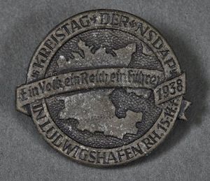 German WWII Kreistag der NSDAP in Ludwigshafen 1938