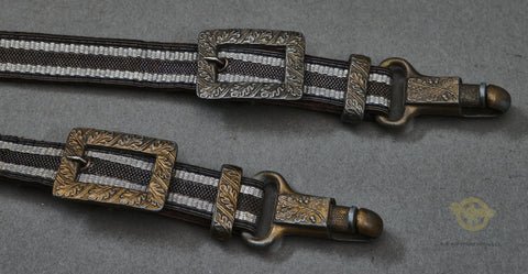 German WWII Set of 2nd Model Luftwaffe Super Deluxe Dagger Hangers — image 2