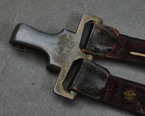 German WWII Set of 2nd Model Luftwaffe Super Deluxe Dagger Hangers — image 6