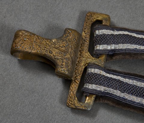 German WWII 2nd Model Luftwaffe Super Deluxe Hangers for General's Dagger — image 2